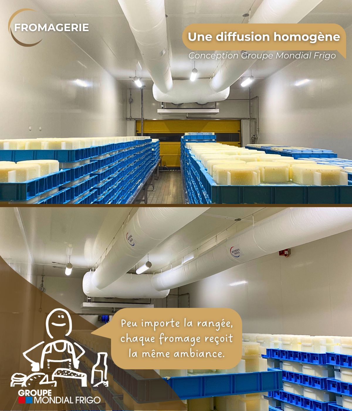 Piloter la freinte avec précision – Groupe MONDIAL FRIGO