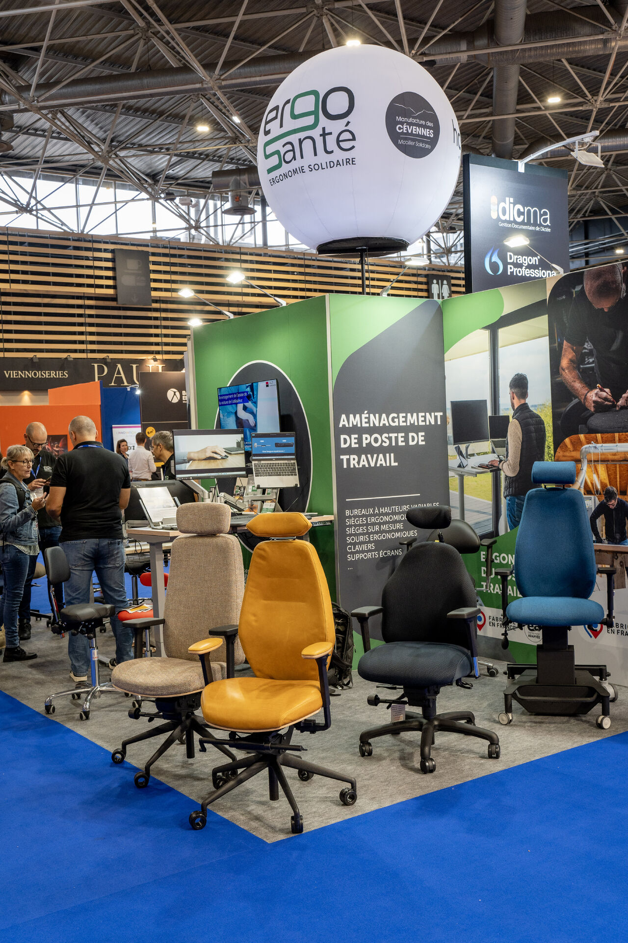 Aménagements de postes, matériels ergonomiques, sièges et exosquelettes – ErgoSanté