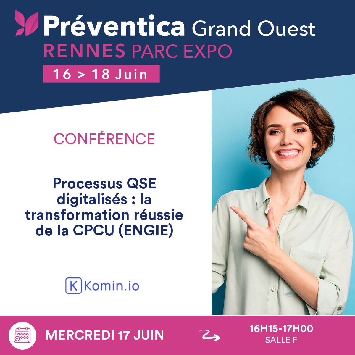 🎙️ Conférence : « Processus QSE digitalisés : la transformation réussie de la CPCU (ENGIE) » – Komin.io