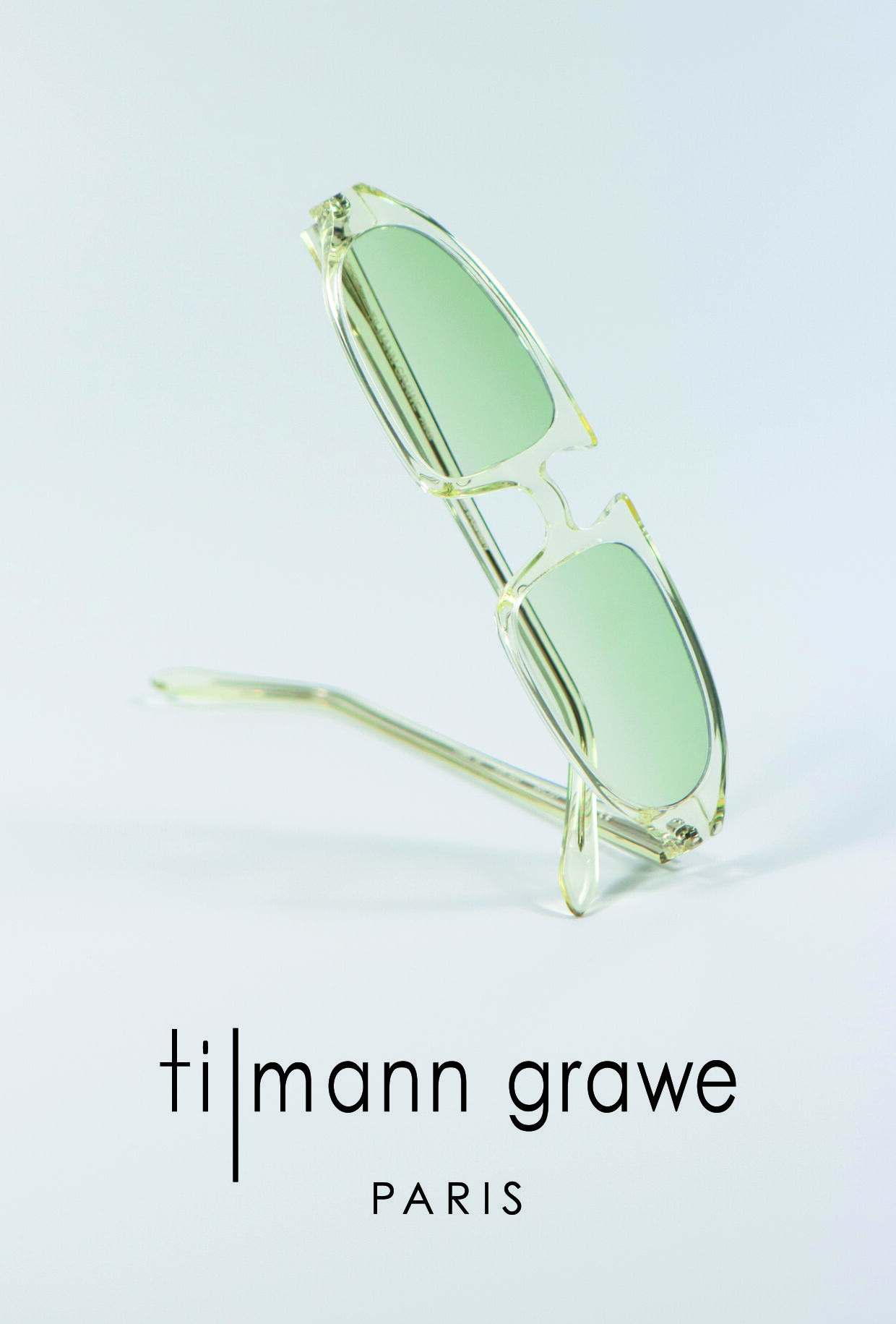 Lunettes de luxe en corne de buffle, bois ou or, série limitée Champagne – Exposant
