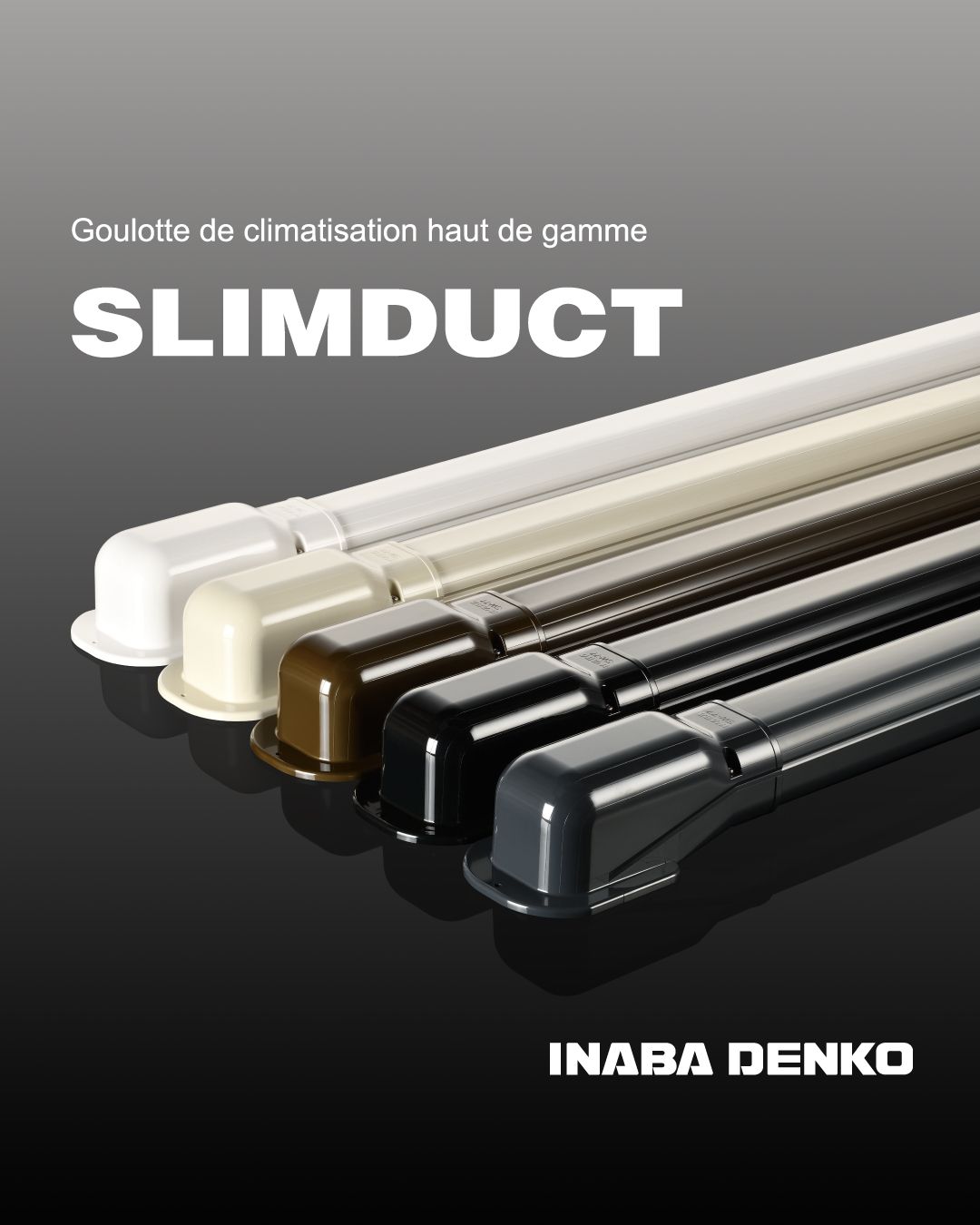 Goulottes SLIMDUCT et coloris Anthracite pour habillage de tuyauteries CVC – Exposant
