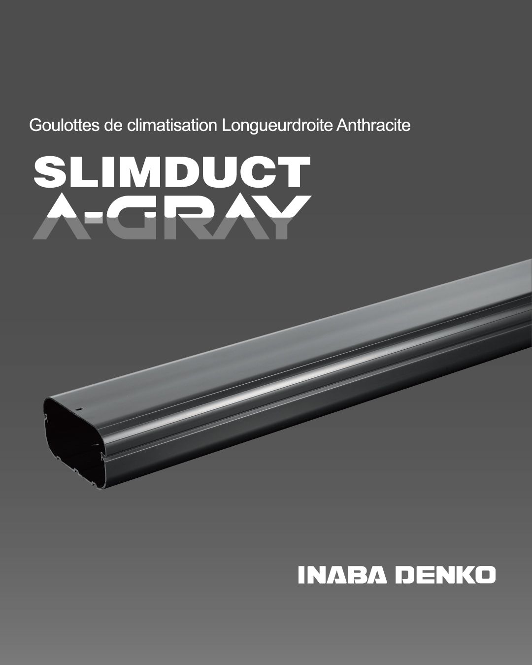 Goulottes SLIMDUCT et coloris Anthracite pour habillage de tuyauteries CVC – Exposant
