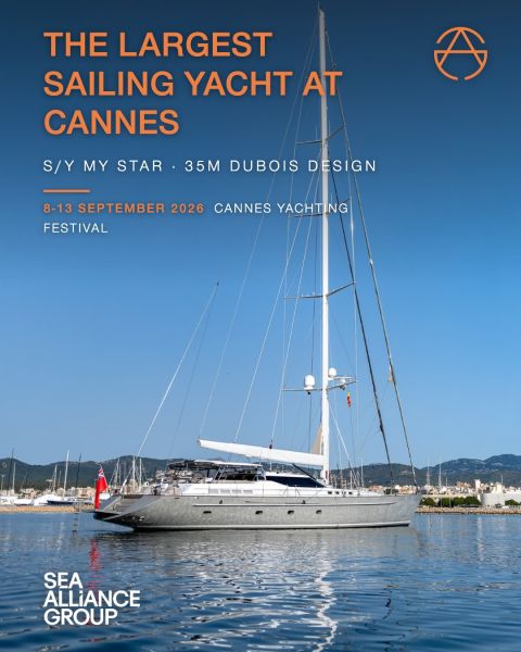 My Star, voilier 35 mètres Dubois et Alloy Yachts à vendre au brokerage – Sea Alliance Group