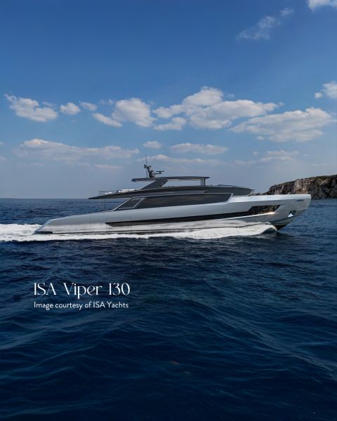 ISA Yachts Viper 130 Fast Naan, premier exemplaire d'une ligne signée Fulvio De Simoni – Cohen Handler Yacht Advisory