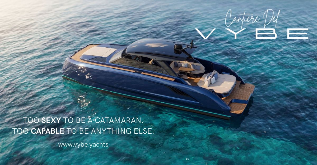 VYBE 43 : le power catamaran qui vise la finition d'un monocoque haut de gamme – VYBE Yachts