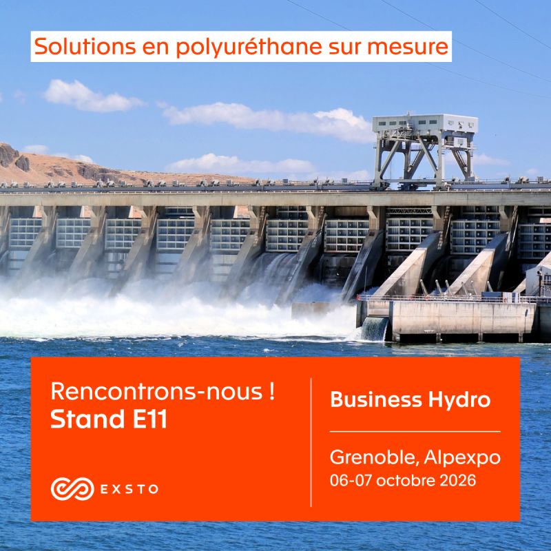 Joints de vanne d'écluse et étanchéités statiques en polyuréthane pour l'hydroélectrique – EXSTO