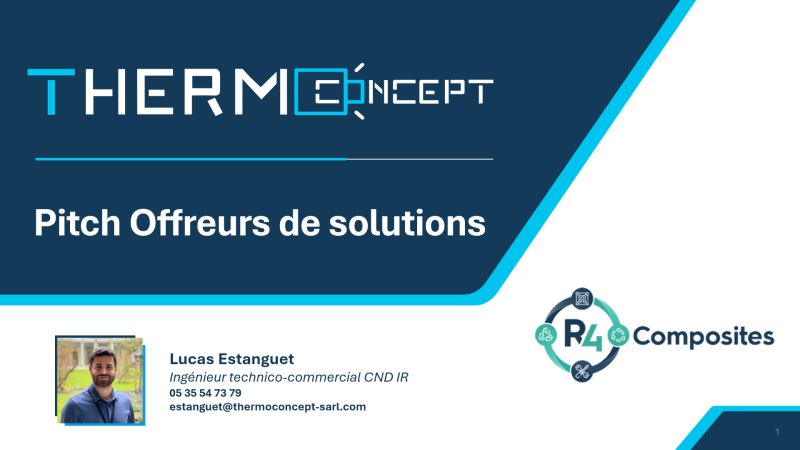 Fiabiliser le recyclage des composites carbone : DMA et thermographie active – THERMOCONCEPT