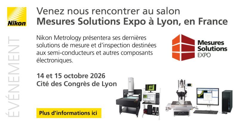 NEXIV VMF-K, mesure confocale des surfaces transparentes – Nikon