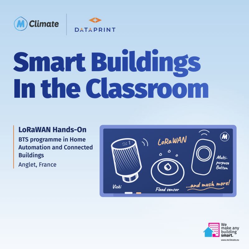 Capteurs et actionneurs LoRaWAN pour bâtiments intelligents – MCLIMATE JSC