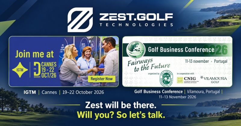 Avant-premiere de la plateforme Zest golf a l'IGTM – Zest.Golf