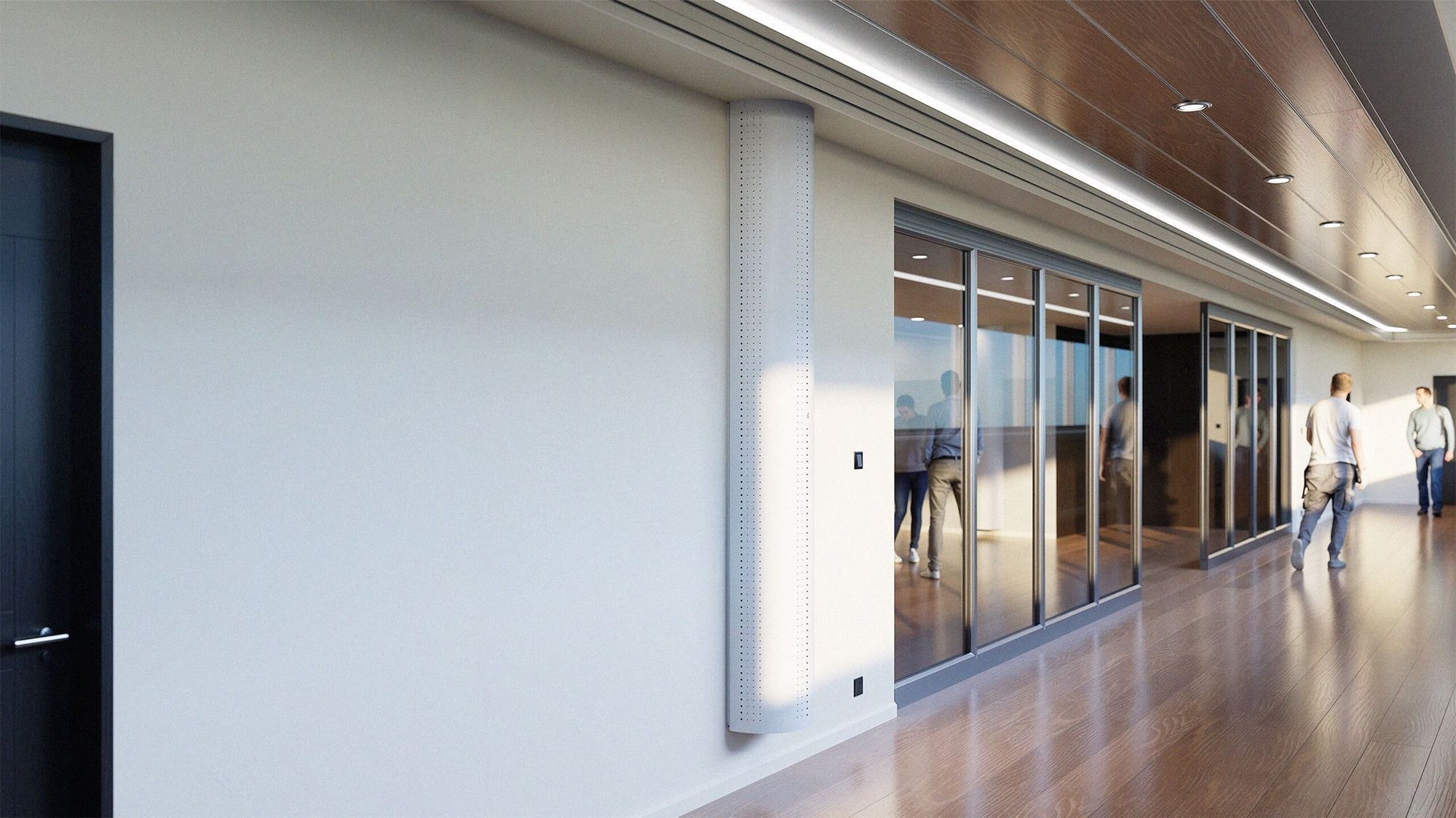 Demi Lune & Quart de Lune, diffuseur d'air design pour gainable – DITAIR INDUSTRIE