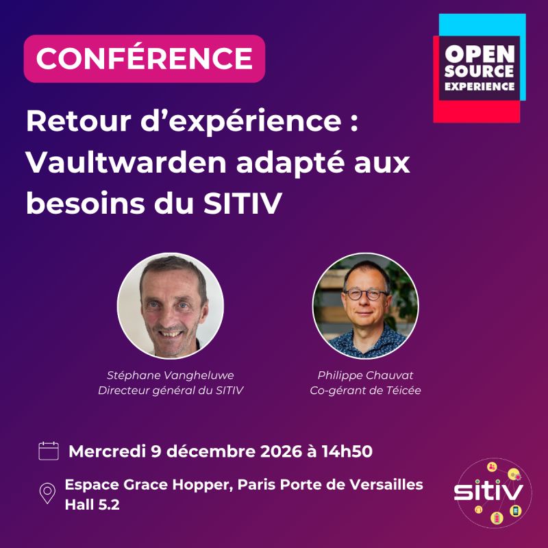 Vaultwarden : du coffre-fort de mots de passe aux documents – SITIV