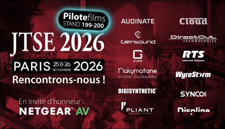 Marques AV en distribution exclusive pour intégrateurs – Pilotefilms